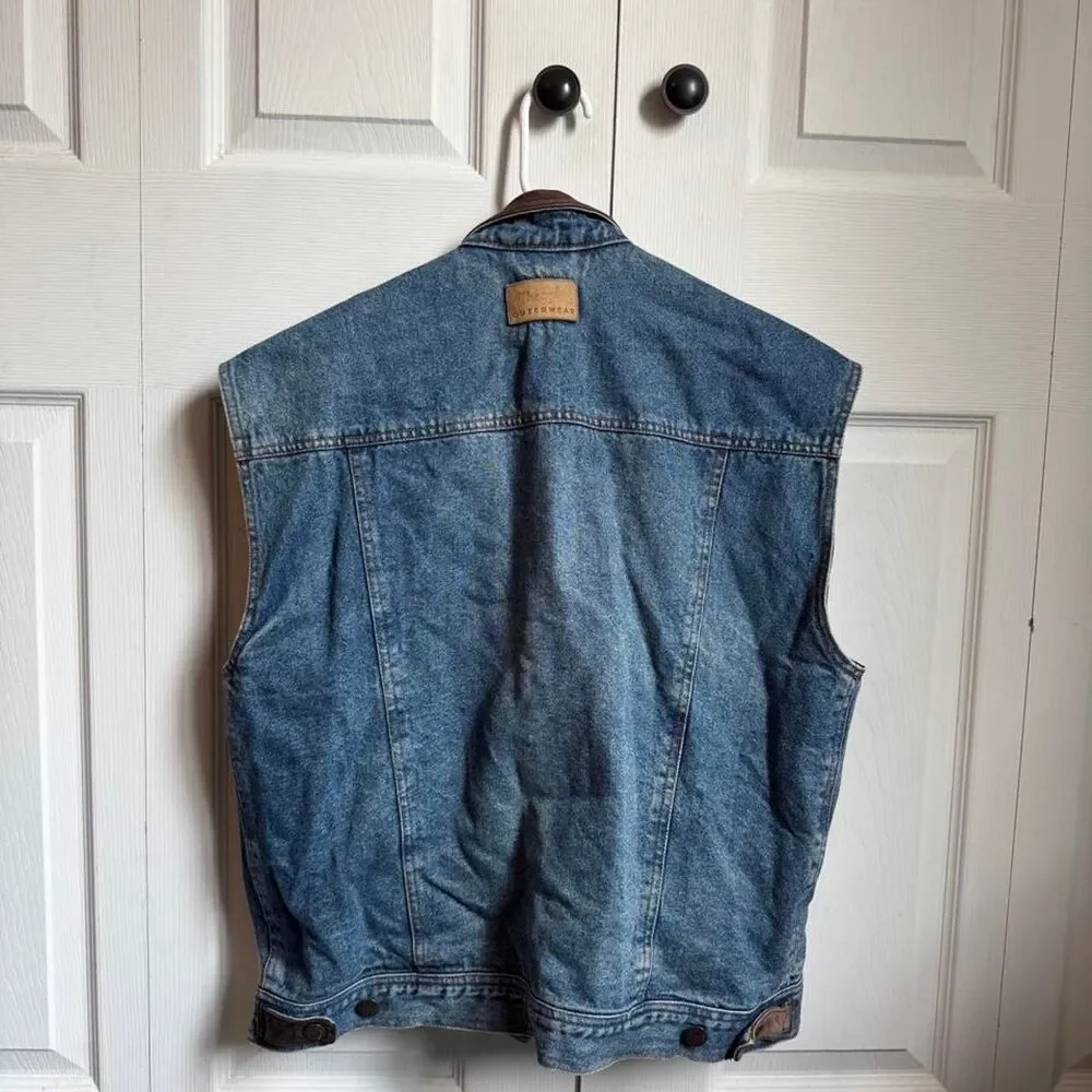 Wrangler Outwear Men's Demin Vest